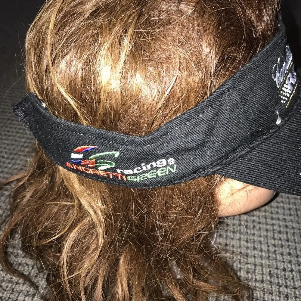 Canadian Club Racing Black Andretti-Green Team Adjustable Visor Adult OSFA‎